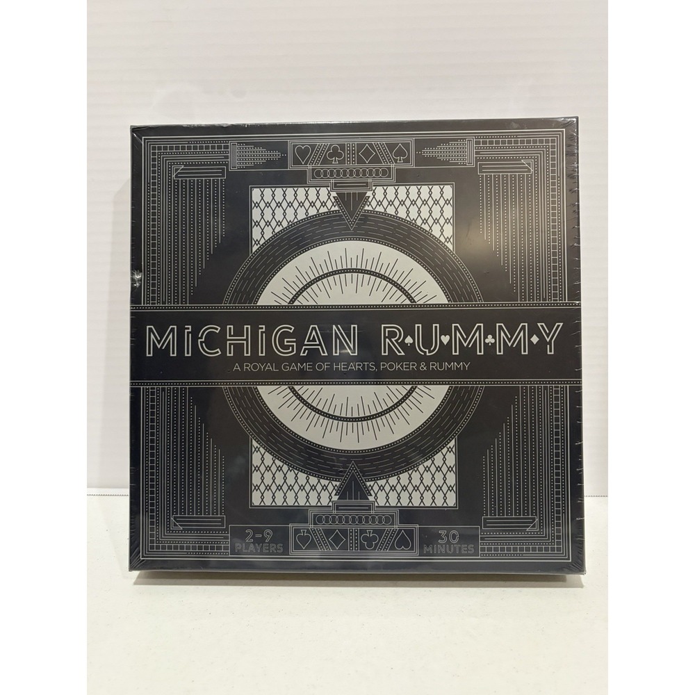 Michigan Rummy A Royal Game of Hearts, Poker & Rummy New Sealed